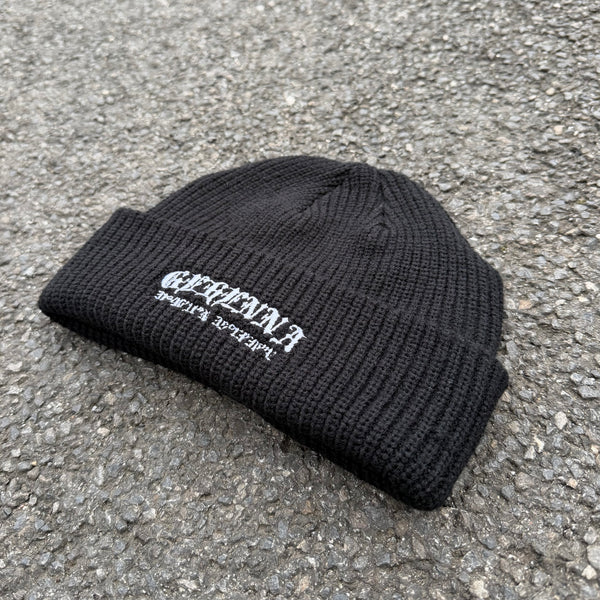 BEANIE - EMBROIDERED GEHENNA CO-ORDS LOGO